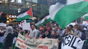 Χιλιάδες διαδήλωσαν στο Μόντρεαλ για να υποστηρίξουν την Παλαιστίνη