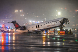 Θανατηφόρο δυστύχημα στο La Guardia με πτήση από το Μόντρεαλ