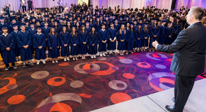 Socrates-Demosthenes school graduates 141 in a celebration of language and heritage
