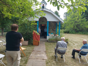 Liturgy returns to Saint Paraskevi chapel in Elgin Quebec after years of silence